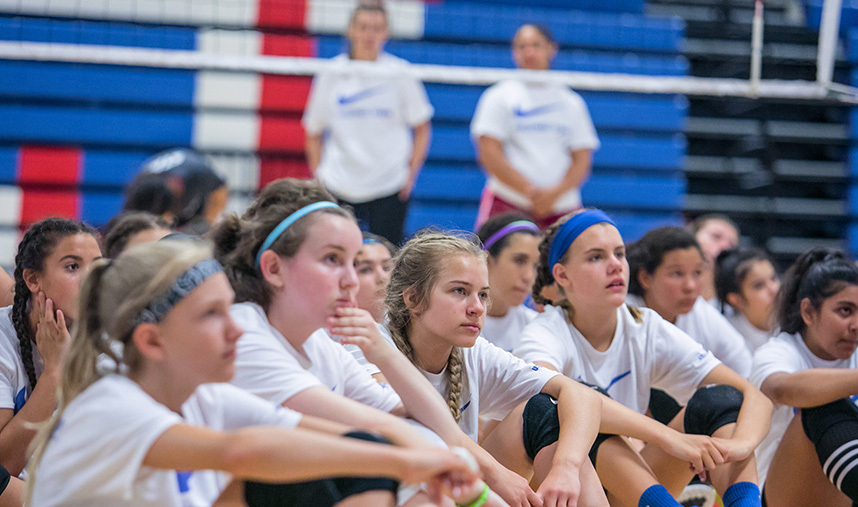 Volleyball Coach Talk
