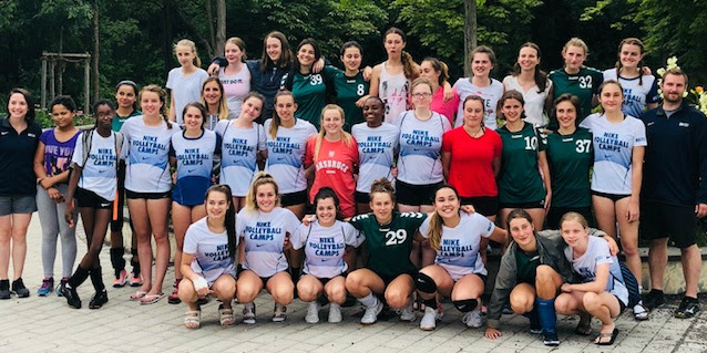 Volleyball Tour Group Photo