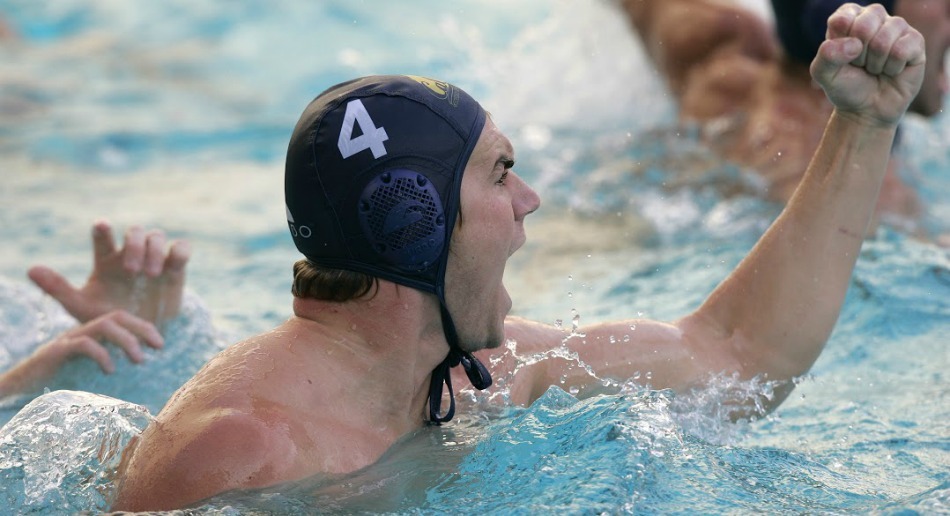 Cal Water Polo Fist Pump