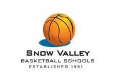 Snow Valley Basketball Schools Logo