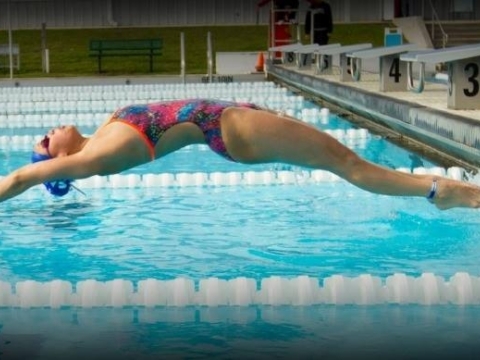 Peak Performance Swim Camp Backstroke Start