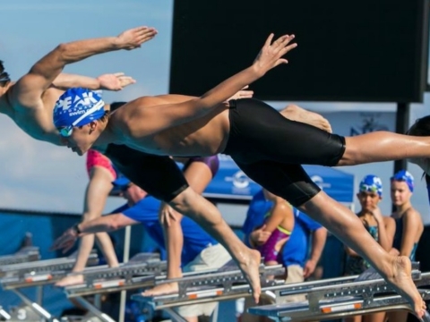 Peak Performance Swim Camp Front Start
