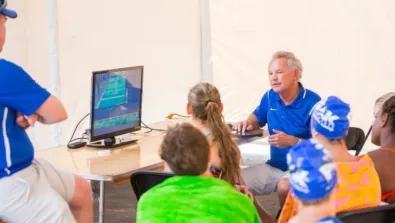 Peak Performance Swim Camp Coach Baker Video