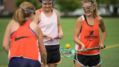 Xcelerate Nike Lacrosse Girls Catching