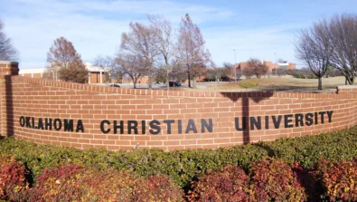 Oklahoma Christian campus sign