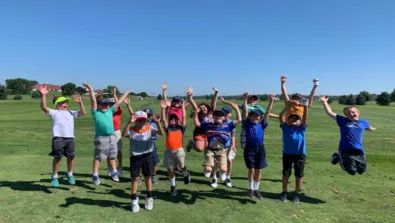 Nike Junior Golf Camp Eagle Hills Group Photo