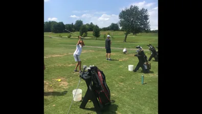 Nike Junior Golf Camp Fieldstone Driving Form