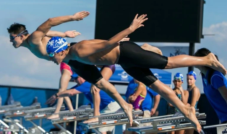 Peak Performance Swim Camp Front Start