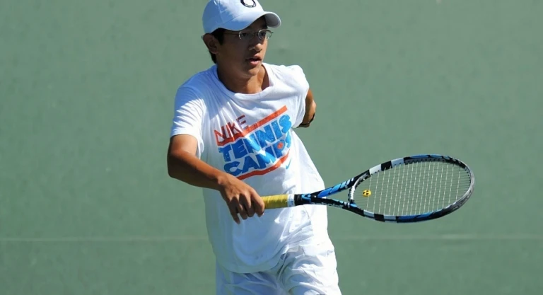 Tennis Camp 2010 Boy Action14