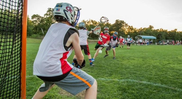 The Goalie School Boys Save