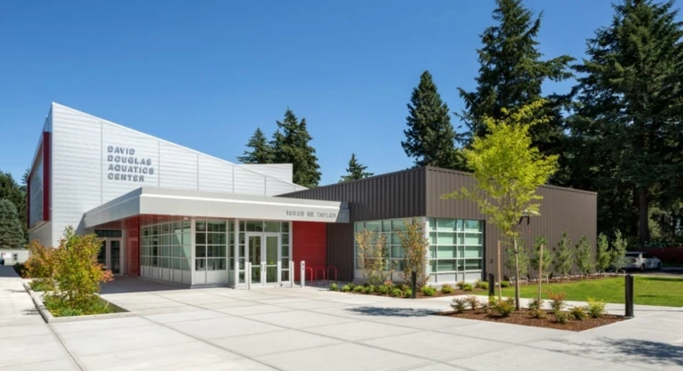 David Douglas Pool Exterior
