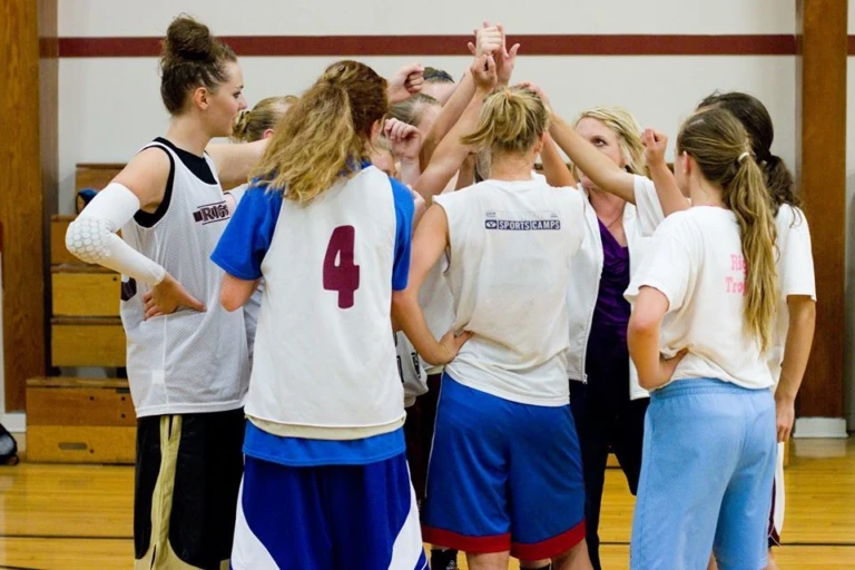 Nbc Basketball Team Camp Teamwork 2  Copy