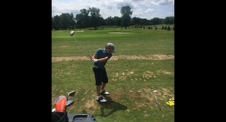 Nike Junior Golf Camp Fieldstone Driving Range